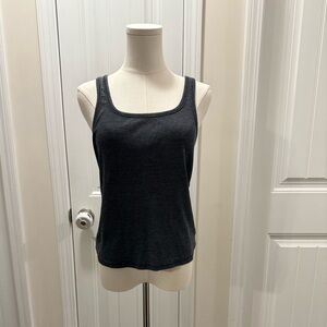Z Supply Charcoal Knit Tank Top